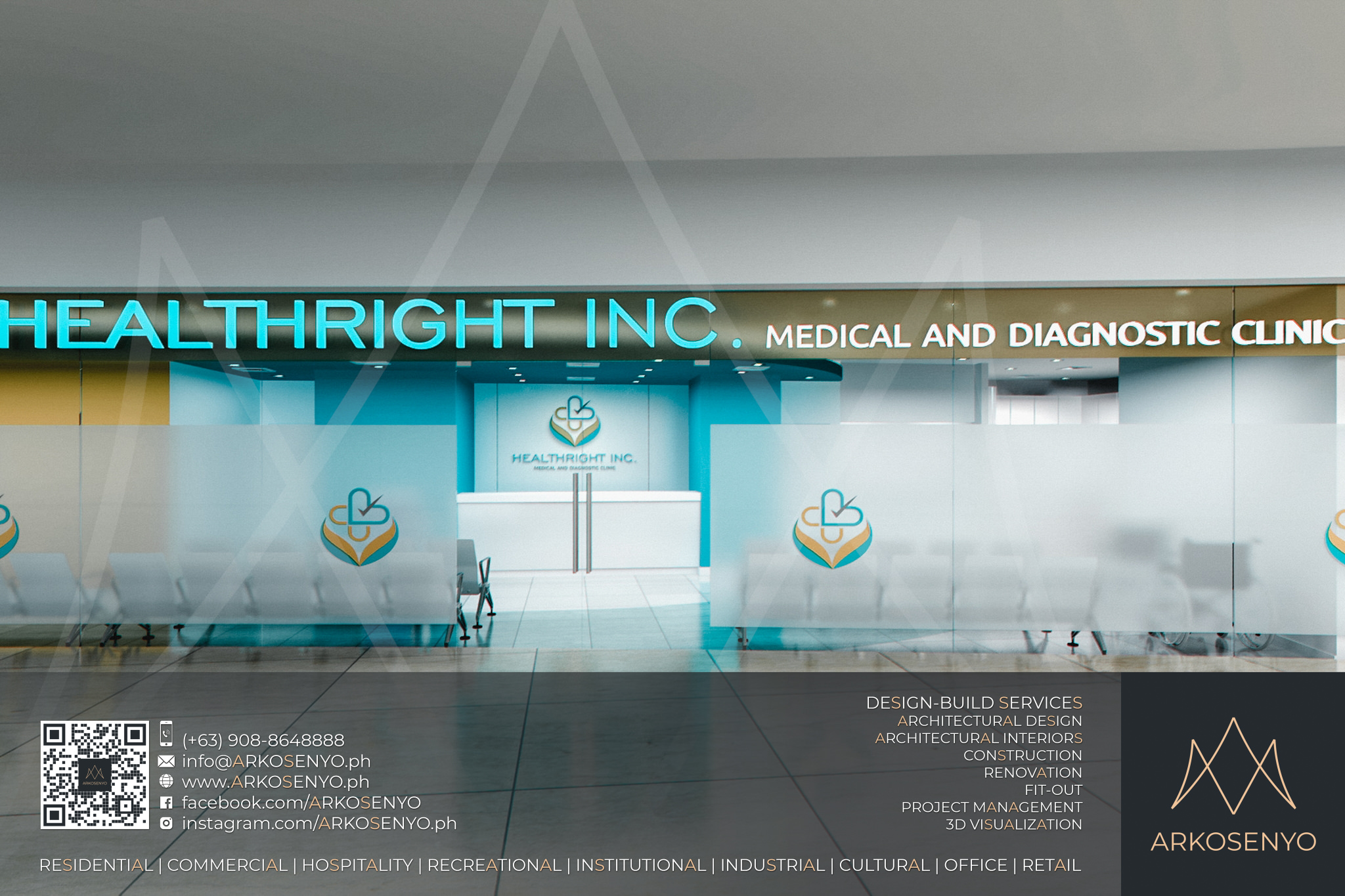 Institutional Design-Build – HealthRight, Q.C.