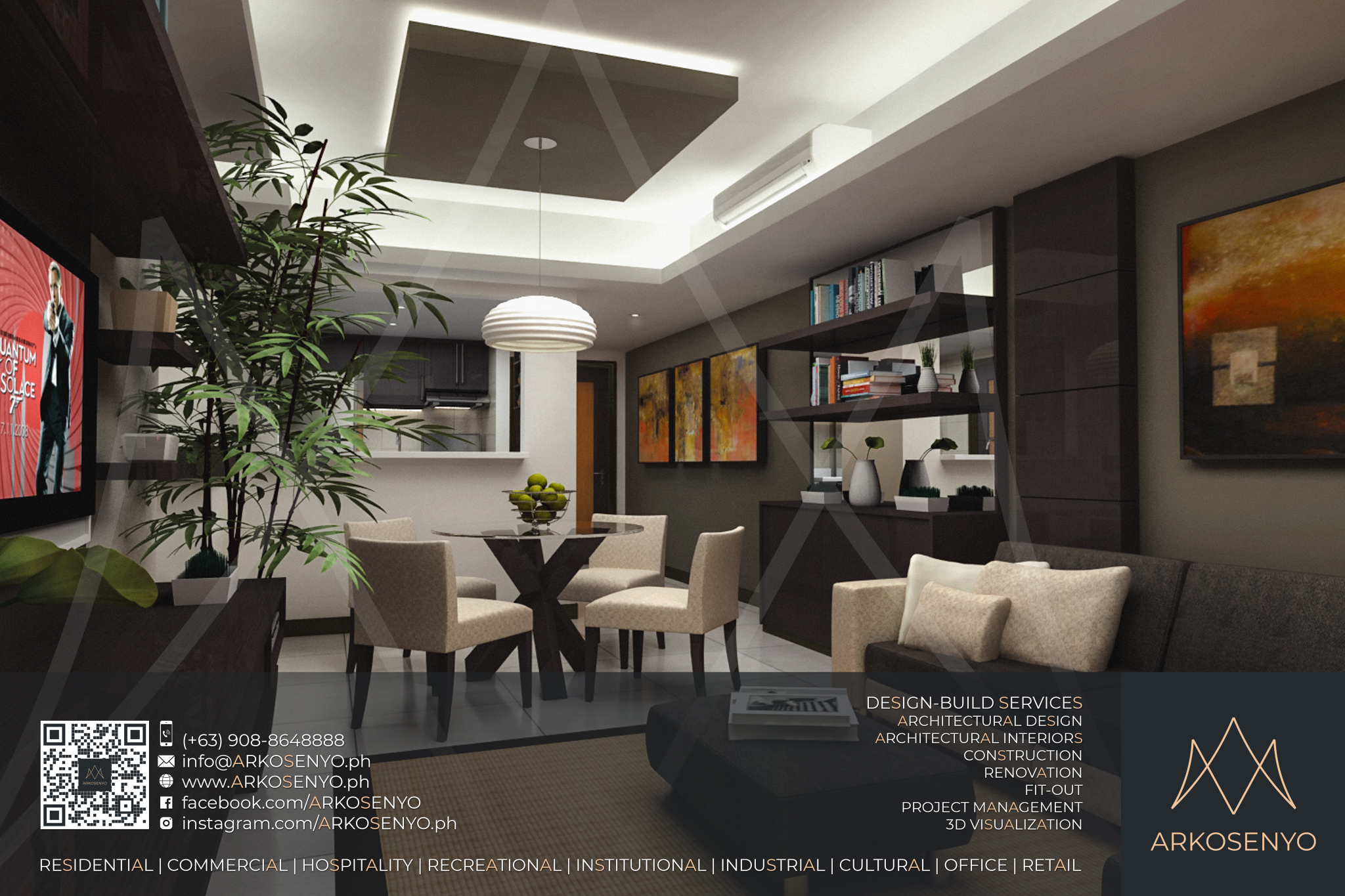 Condominium Arch’l. Interior Design – Joya (7th Project)