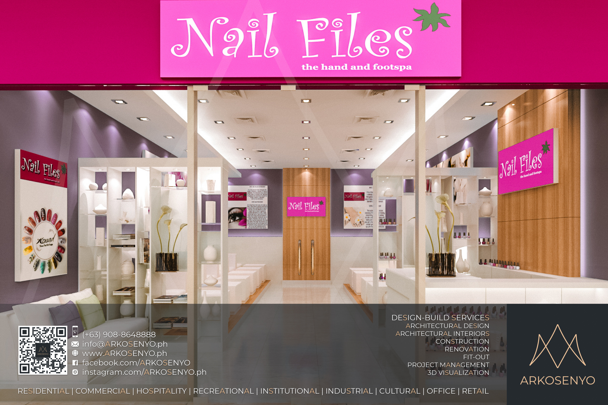 Commercial Arch’l. Int. Design-Build – Nail Files 1