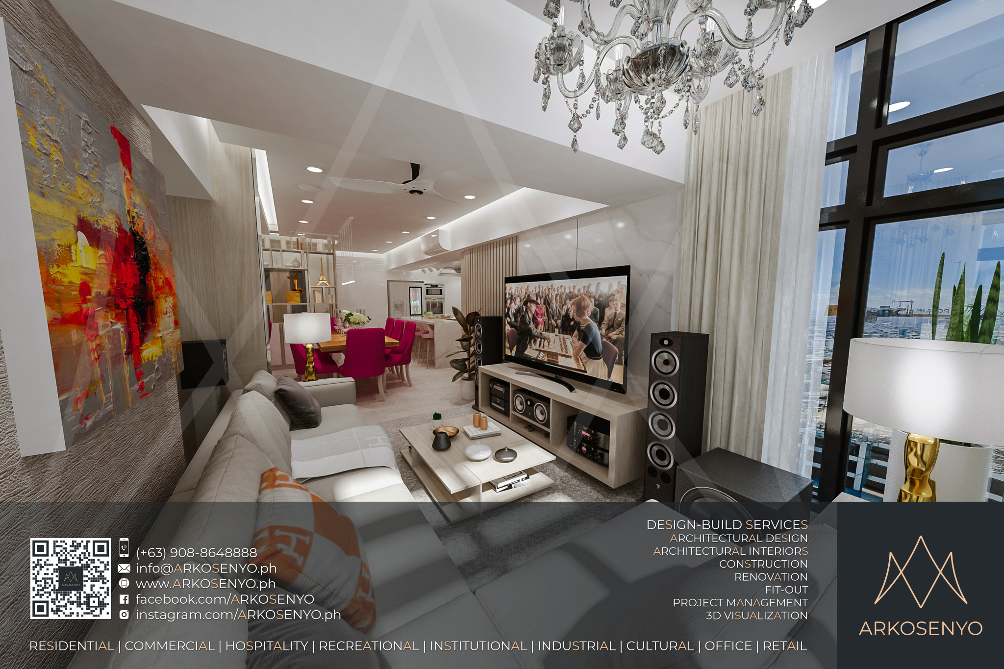 Condominium Arch’l. Interior Design – Portico